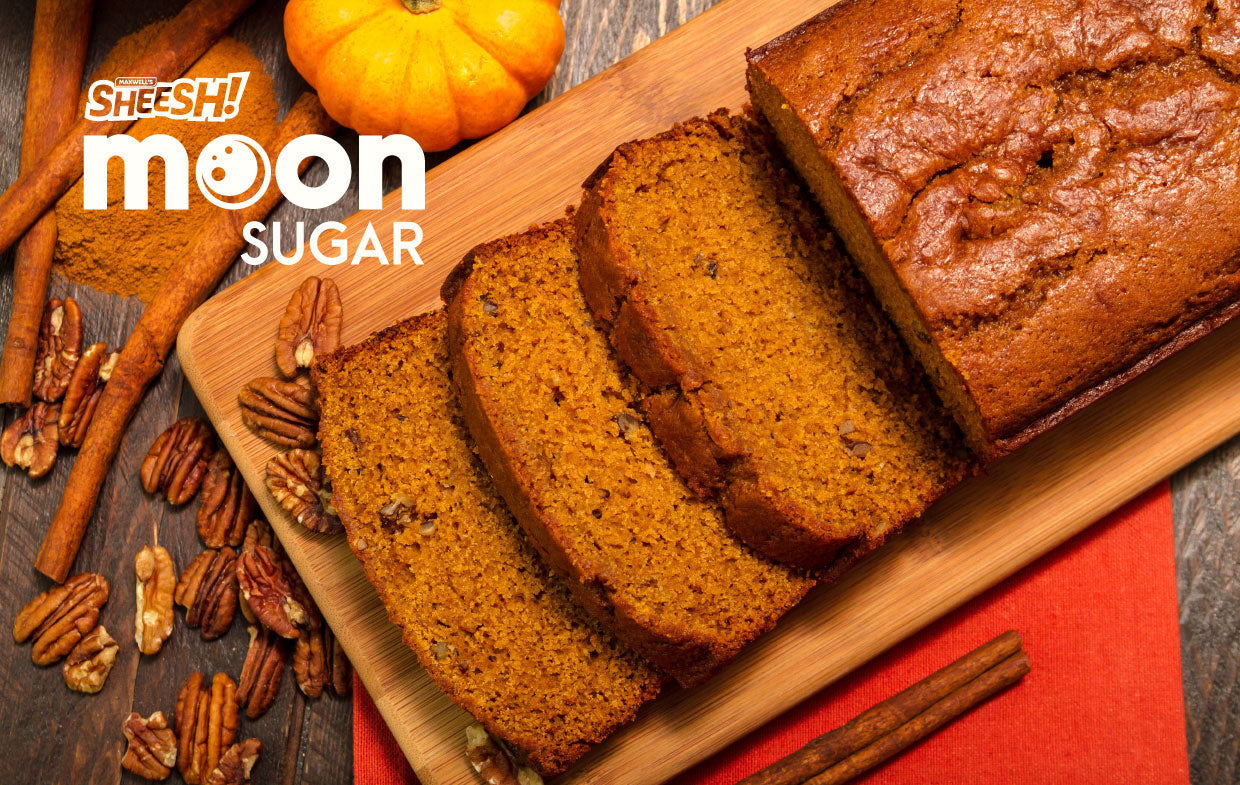 Sheesh! Moon Sugar Pumpkin Bread (About 25 mg Δ9 THC per slice)